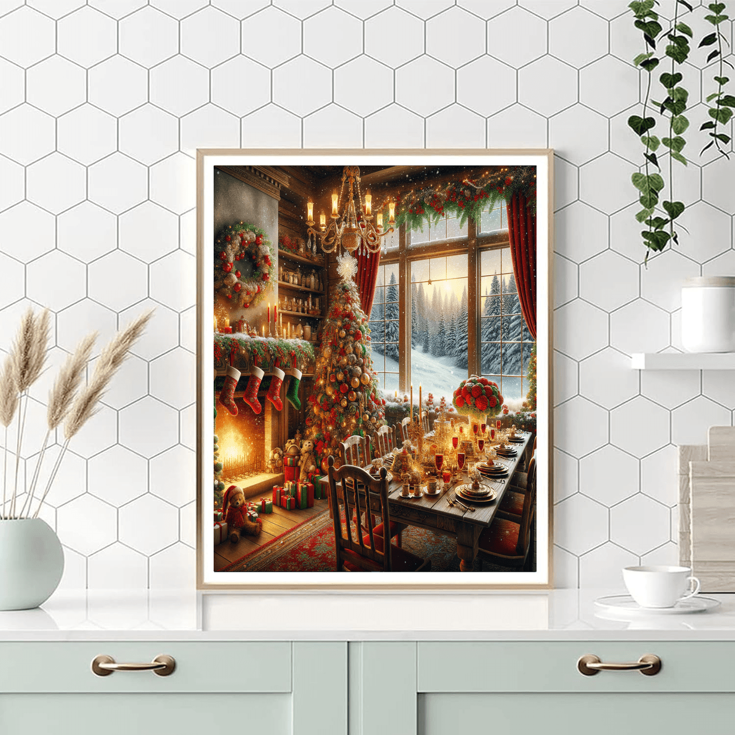 Christmas Cheer Harmony - DIY Painting By Numbers Kit