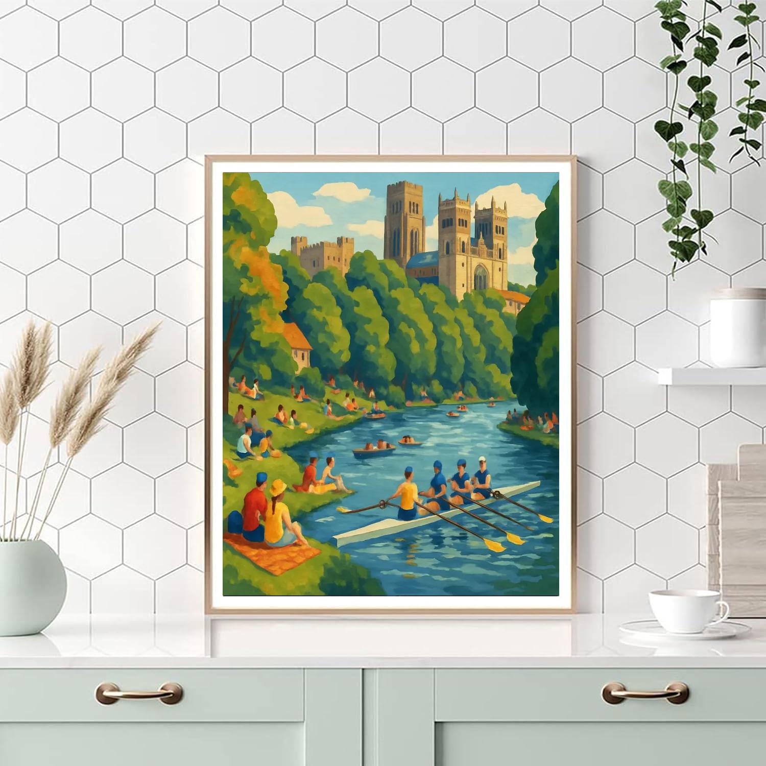 Durham Regatta - England Paint By Color