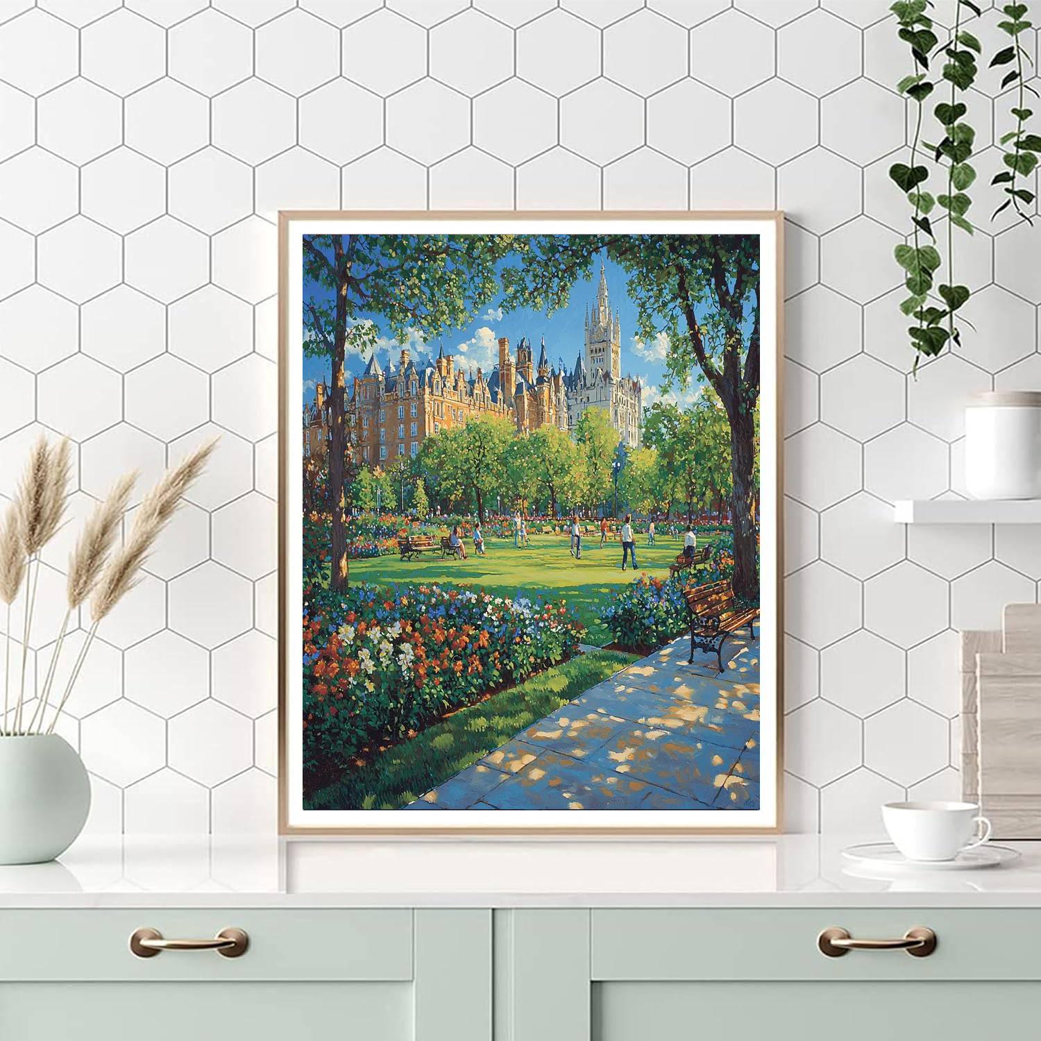 Kongens Have Numbered Painting Kits