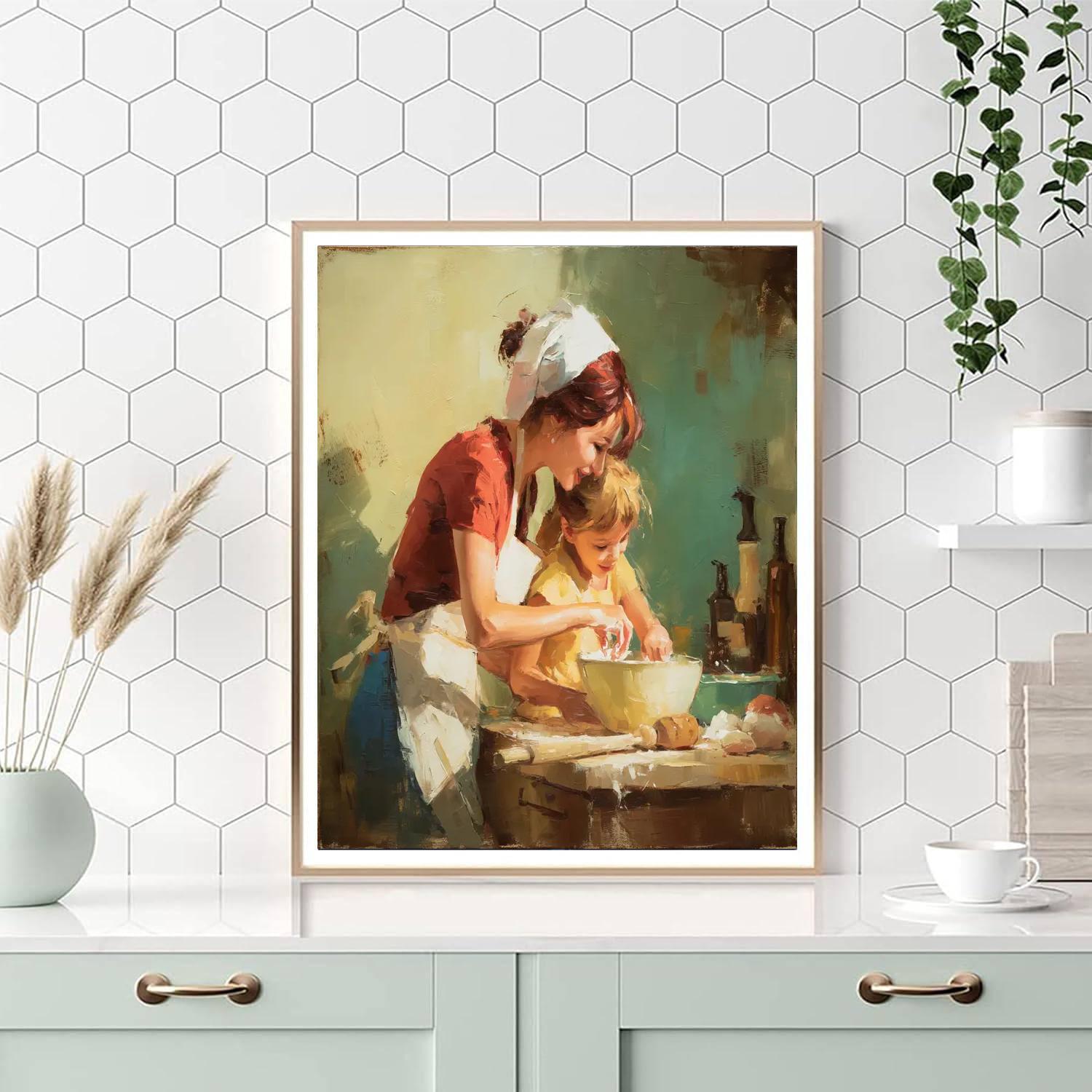 Warm Kitchen Embrace Paint By Color