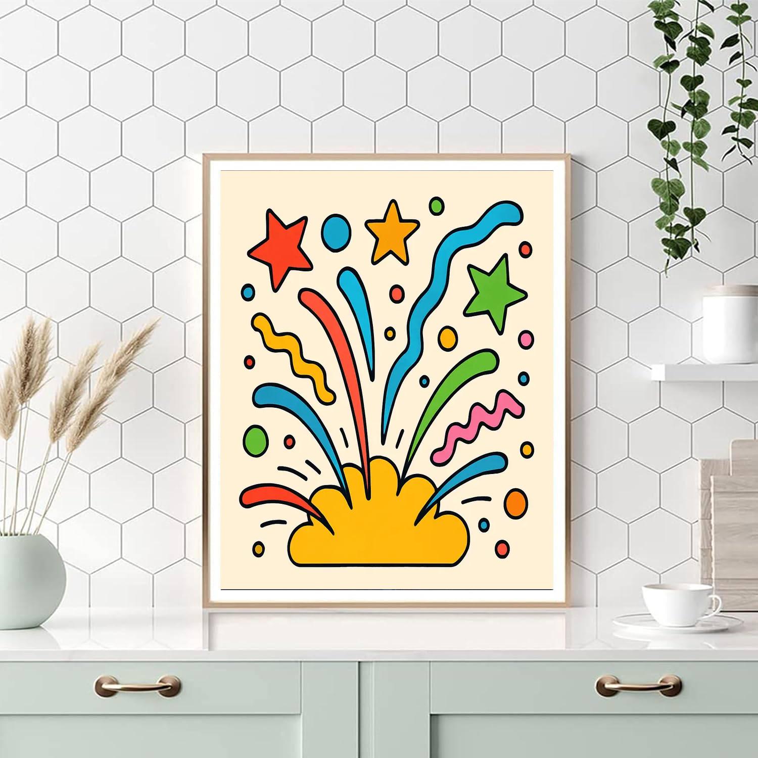Artistic Adventure With Colors Paint By Numbers Kits