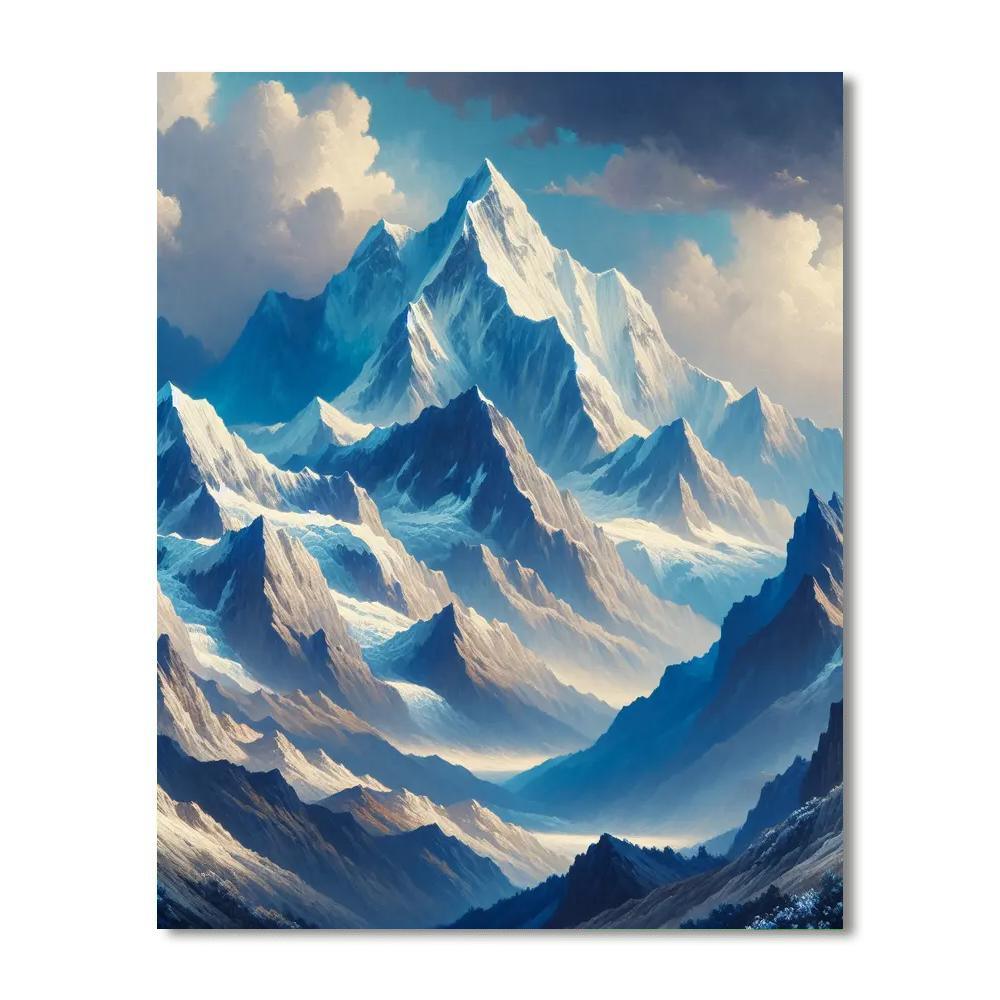 Himalayan Heights Majesty DIY Paint By Numbers