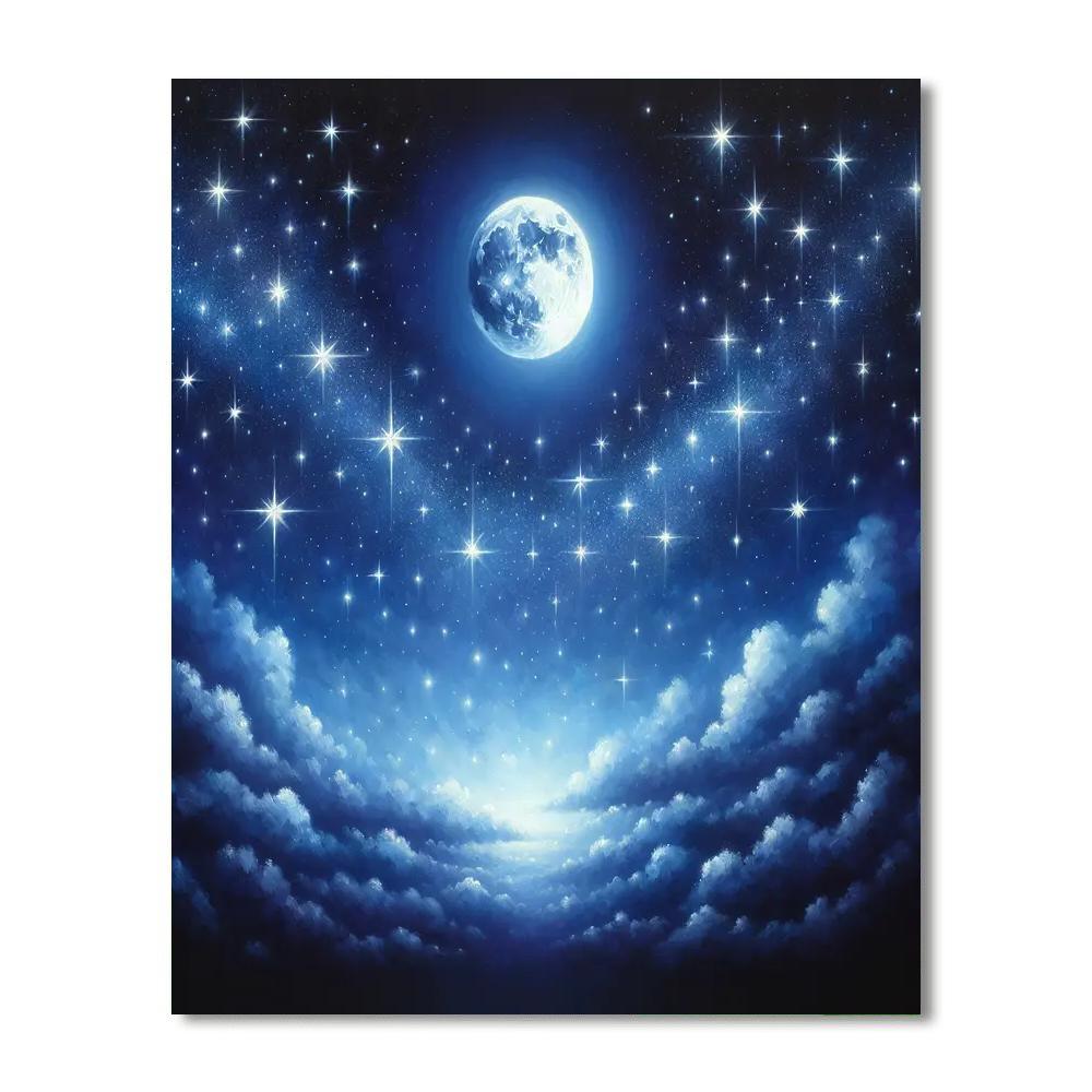 Magical Starlit Sky Paint By Number