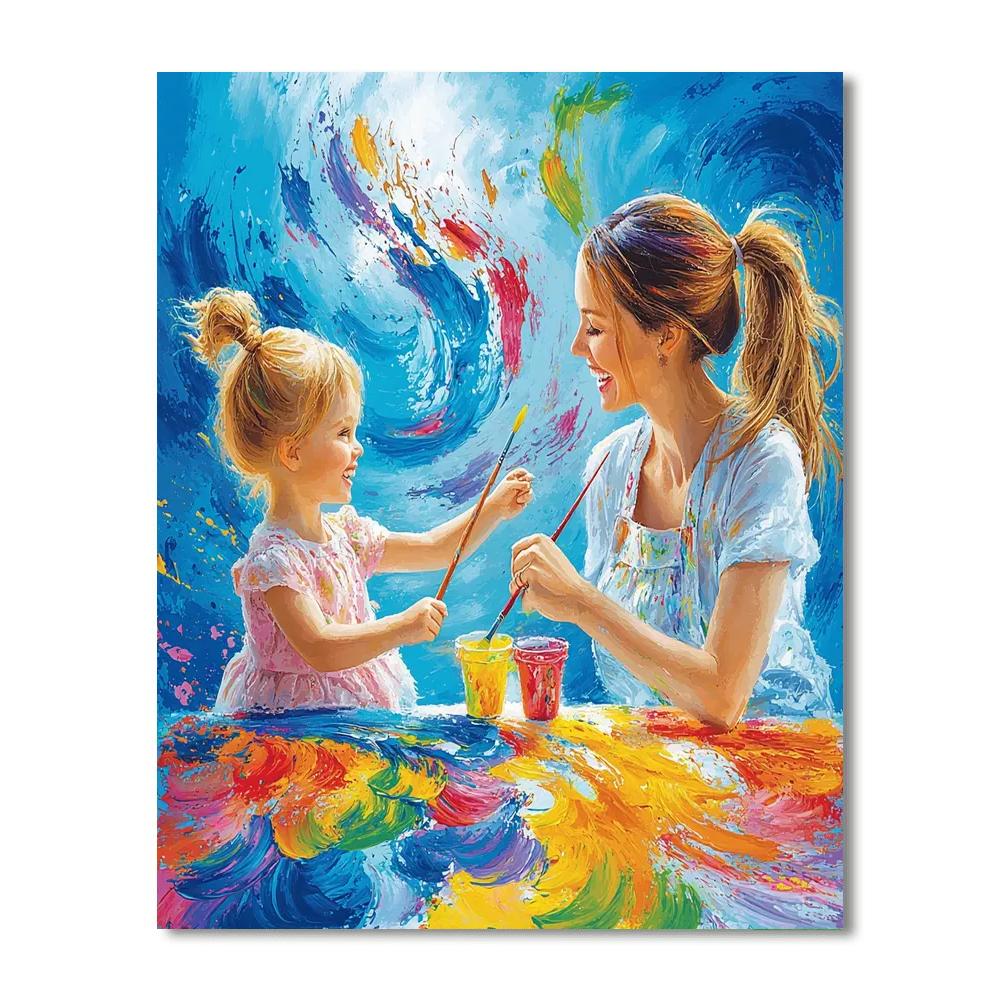 Colorful Memories Number Painting