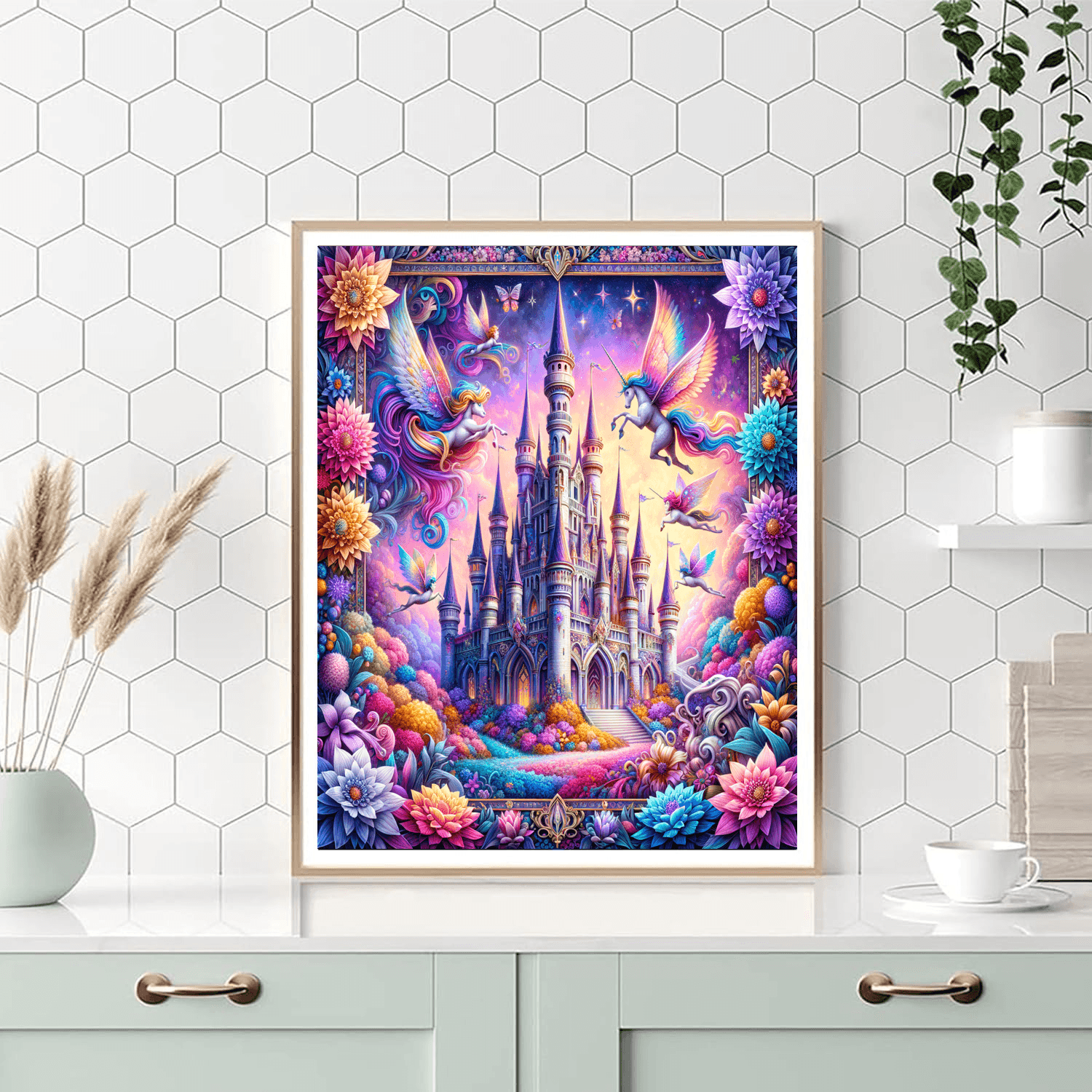Mystical Enchanted Castle DIY Paint By Numbers