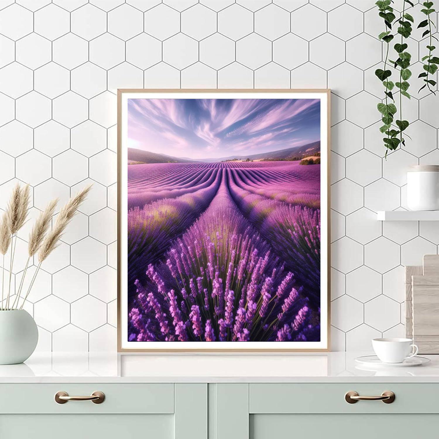Lavender Field Symphony Paint By Number