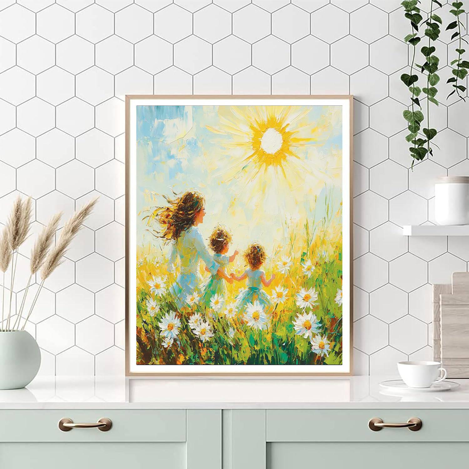 Forever My Sunshine Number Painting