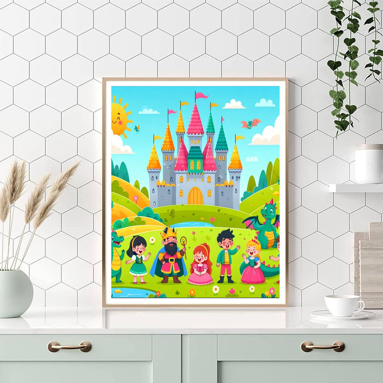 Fabulous Fairytale Painting Number Kit