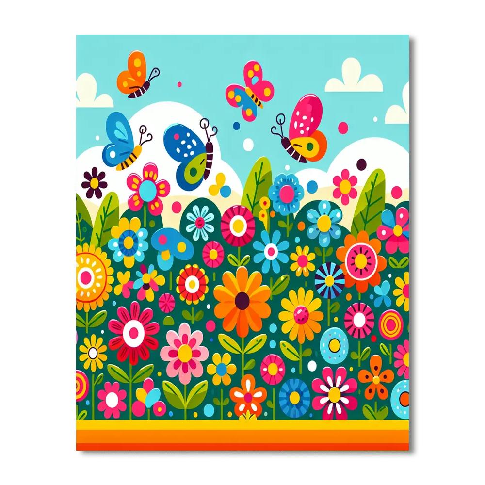 Nature's Colorful Wonders Paint By Numbers Kits