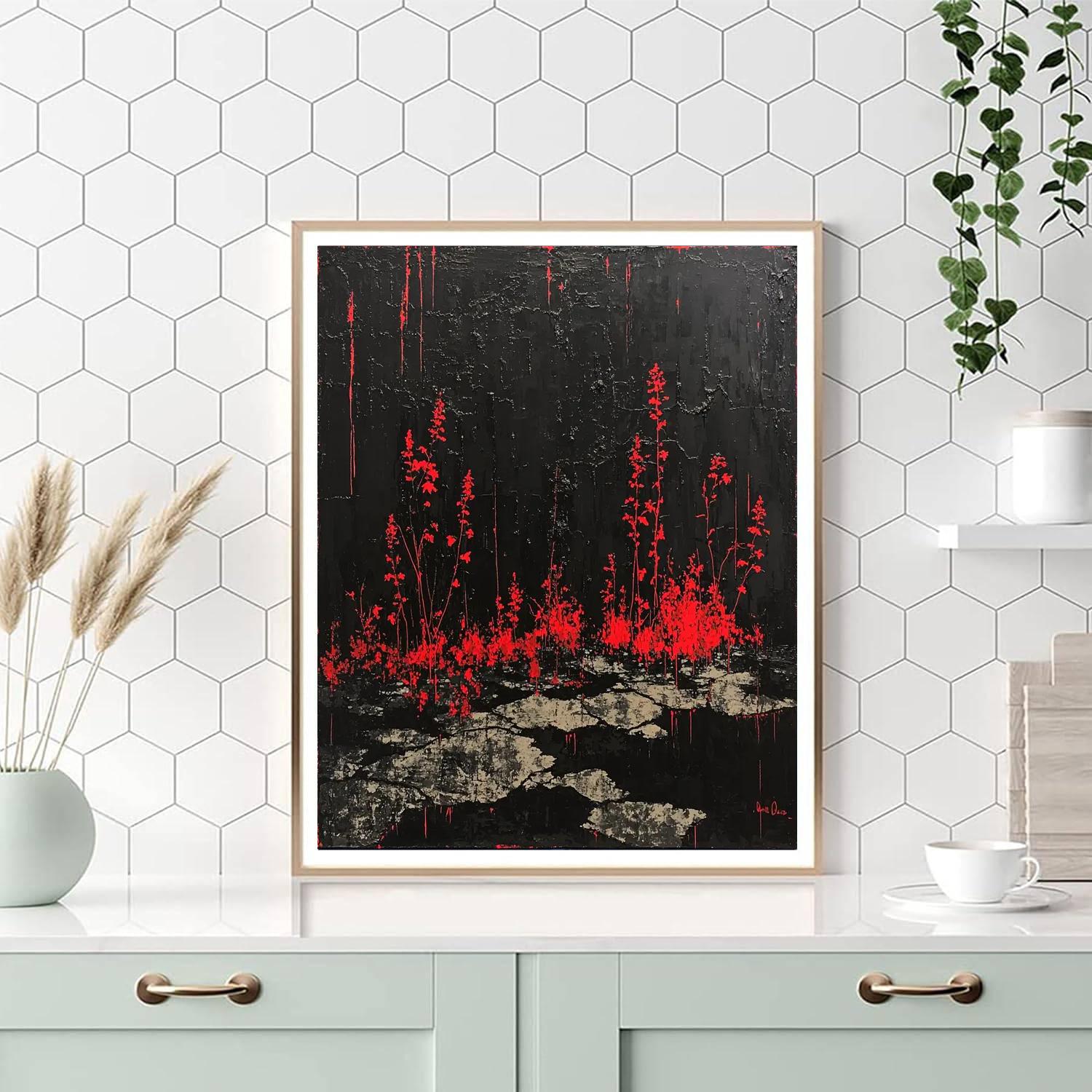 Banksy Inspired Resilience Of Nature  Paint By Number