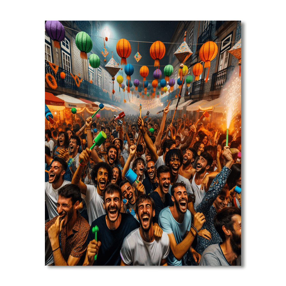 Festa De São João Numbered Painting Kits