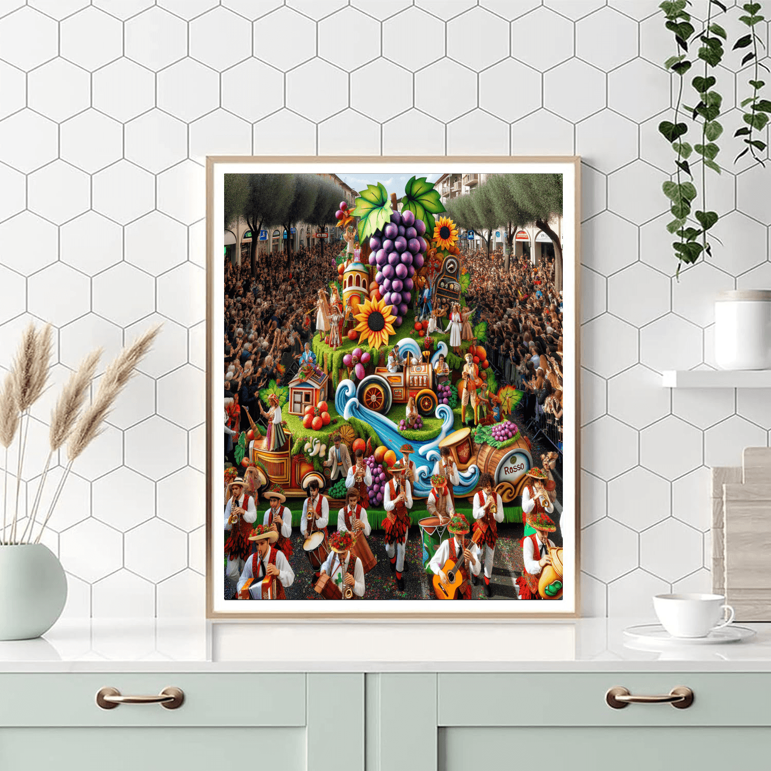 Fiesta De La Vendimia - Argentina Paint By Numbers Art