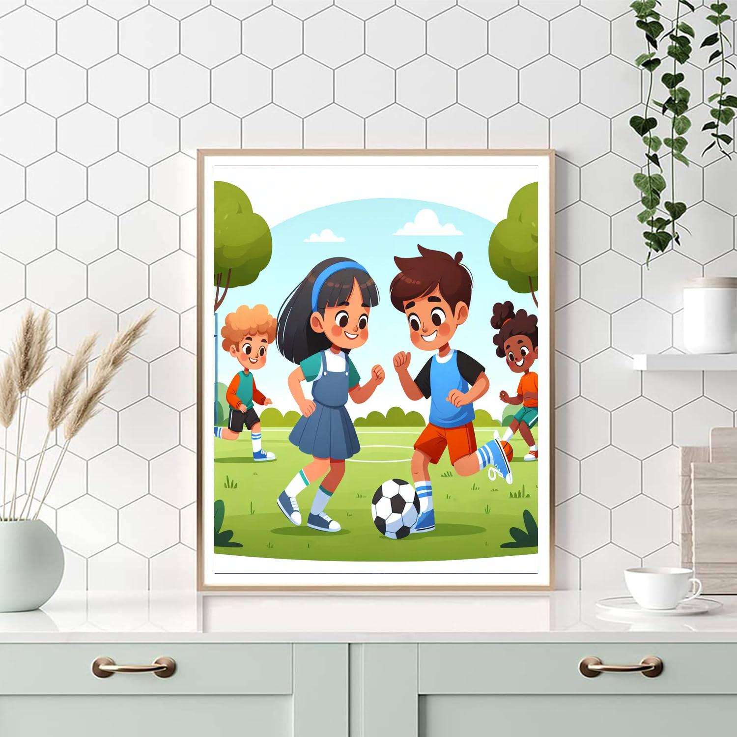 Sports Fun Extravaganza Paint By Numbers Kits