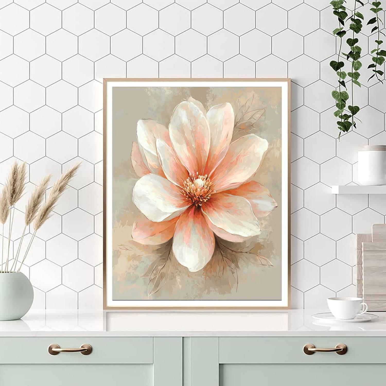 Leonardo Da Vinci Inspired Study Of Serenity  Numbered Painting Kits