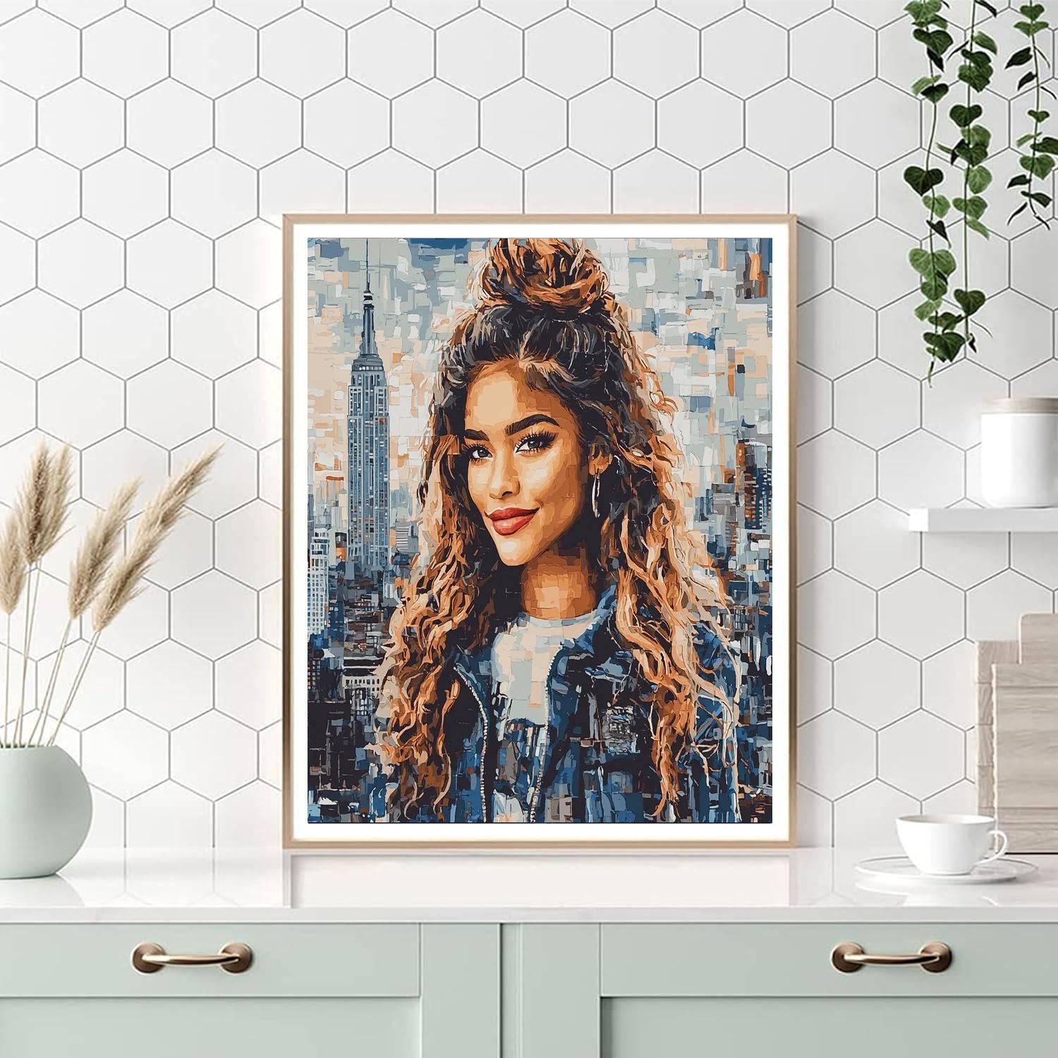 Zendaya: The Modern Muse And Rising Star As Mj Numbered Painting Kits