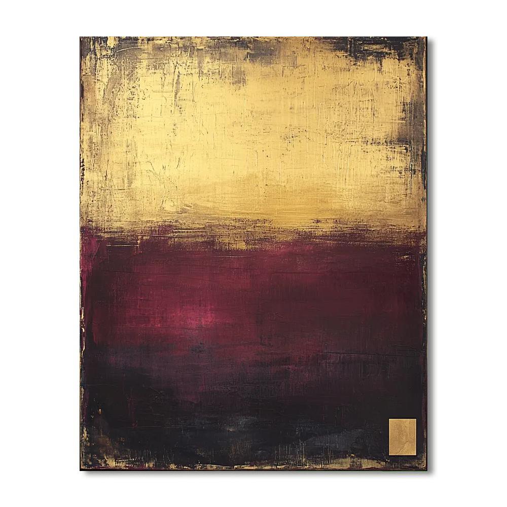 Mark Rothko Inspired Soulful Echoes  Numbered Painting Kits