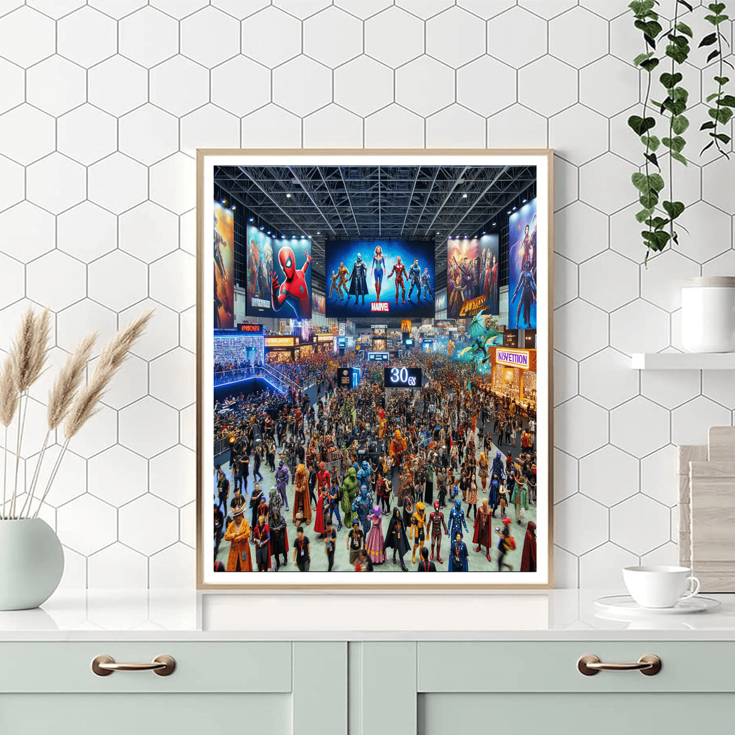 San Diego Comic-con - San Diego, Usa Painting Number Kit