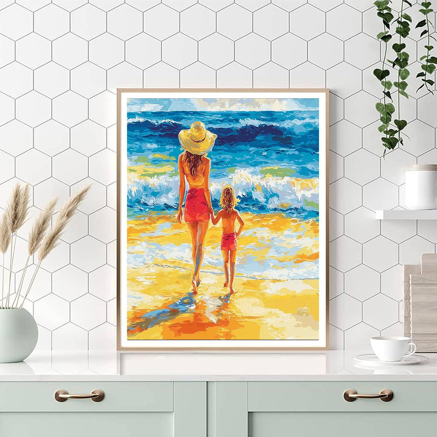 Sunshine And Laughter Number Painting