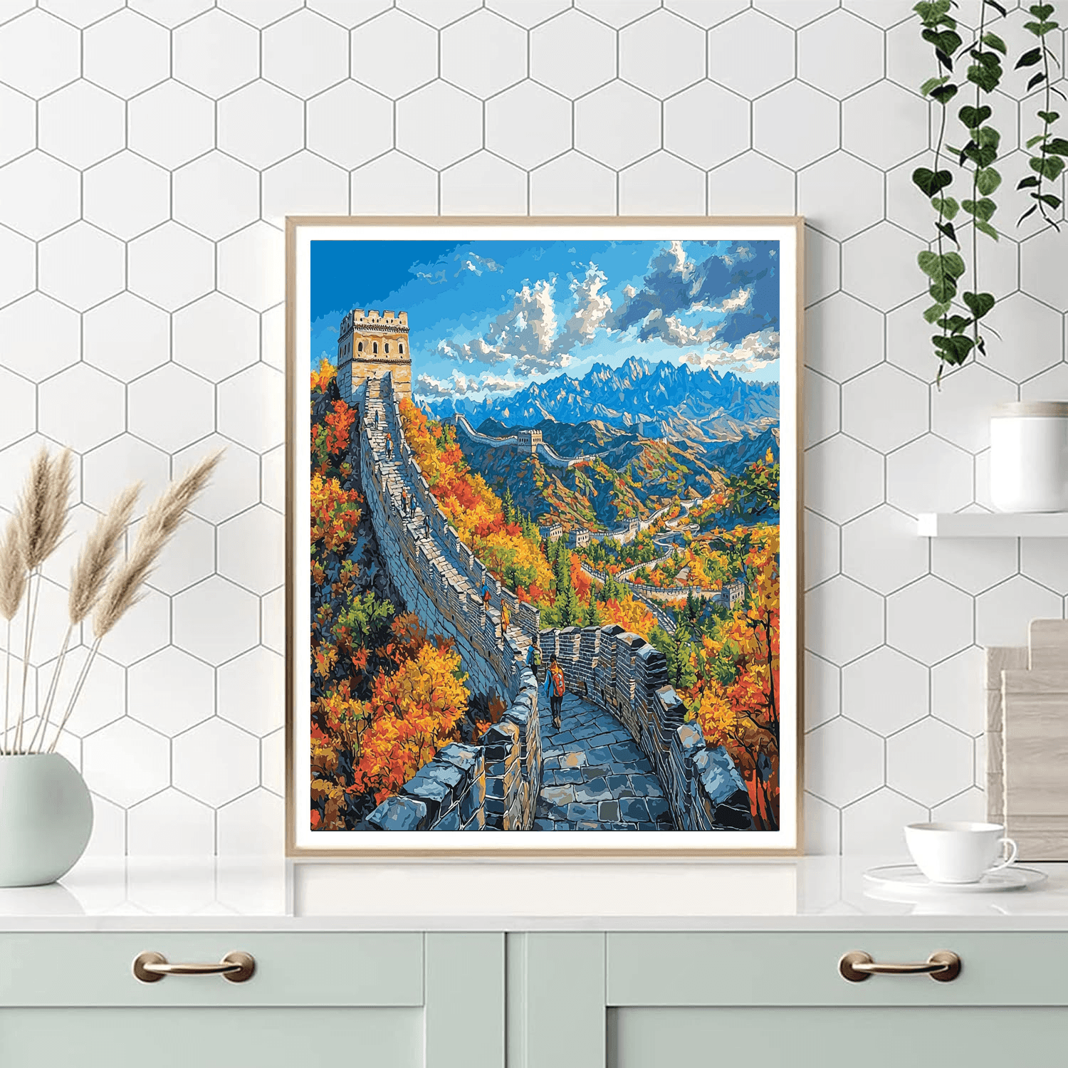 Great Wall Of China DIY Paint By Numbers