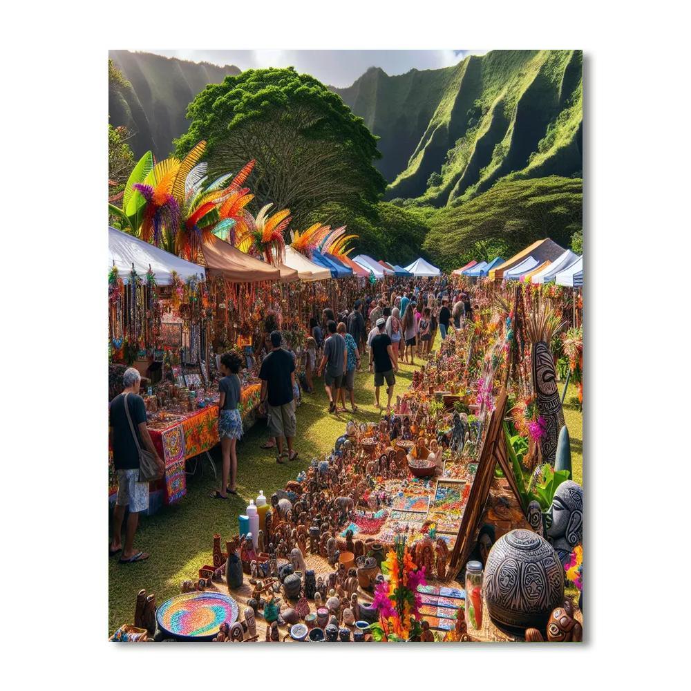 Pahoa Lava Fest Paint By Color