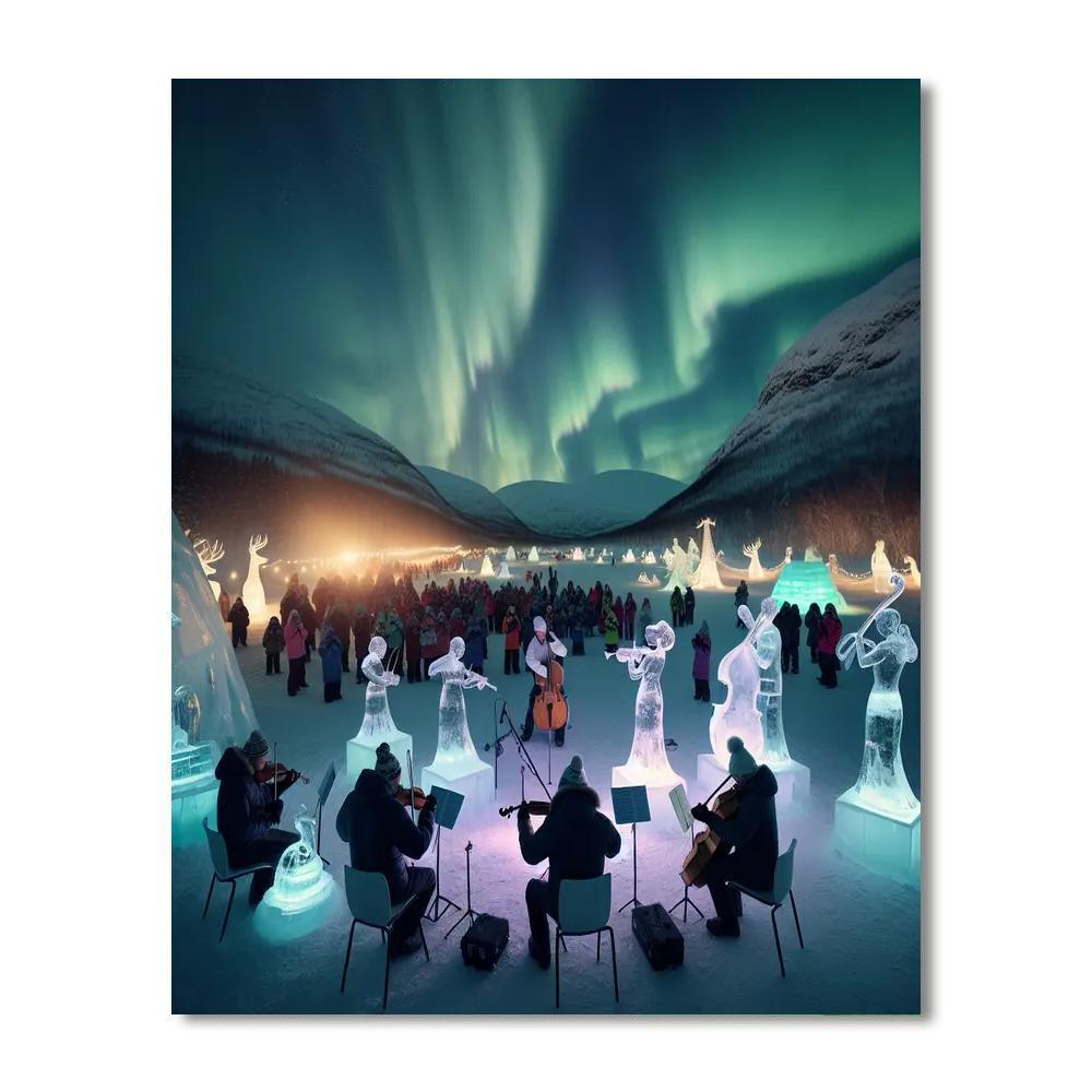 Ice Music Festival - Norway Paint By Numbers Art