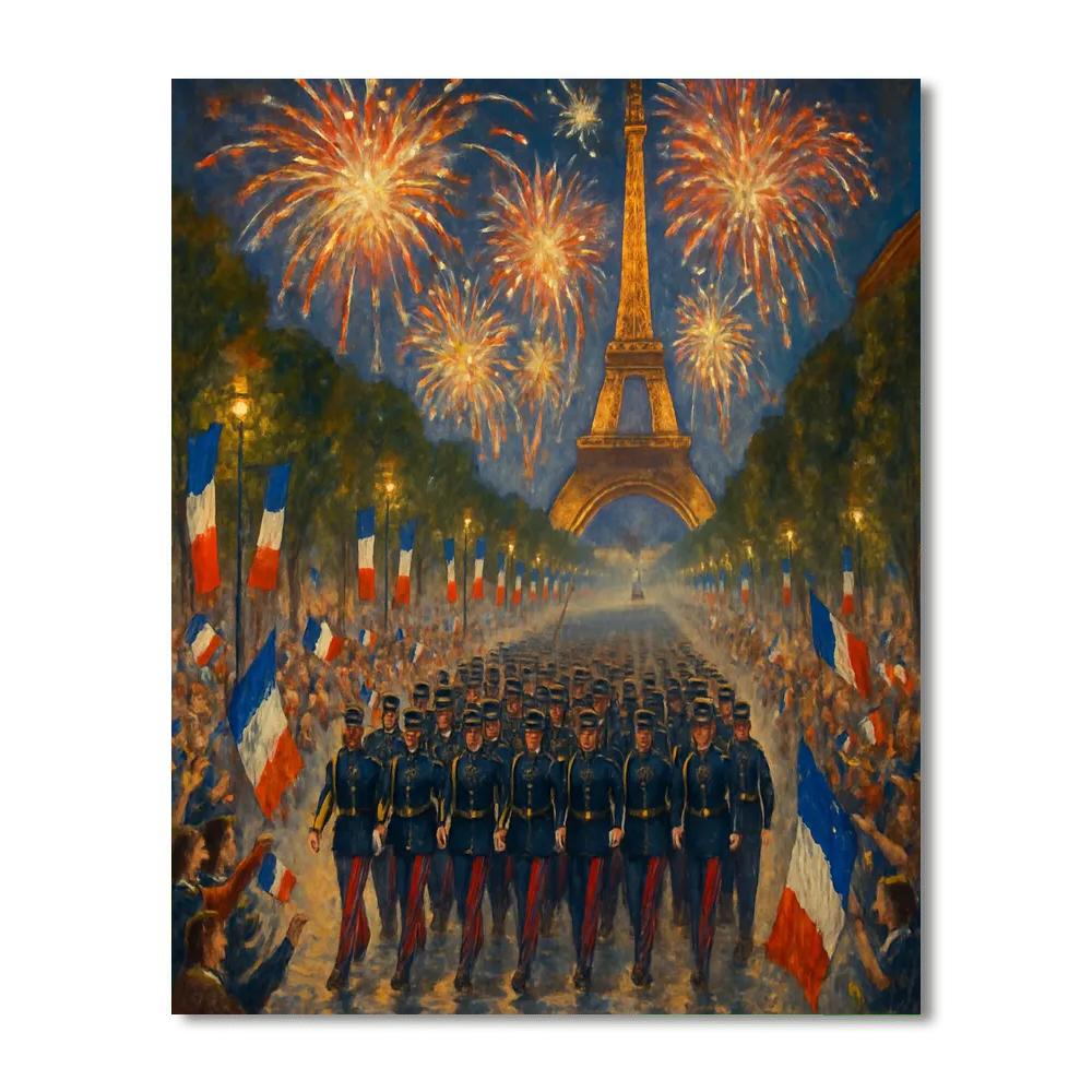 Fête Nationale Paint By Numbers Kits