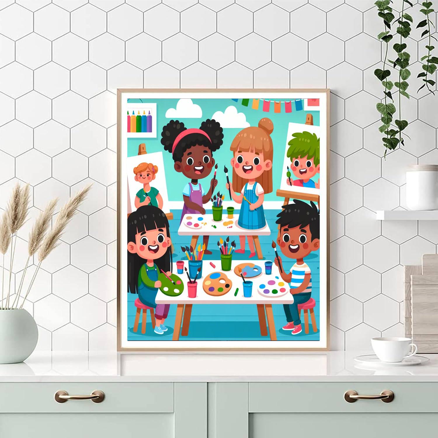 Creative Art Adventure Numbered Painting Kits