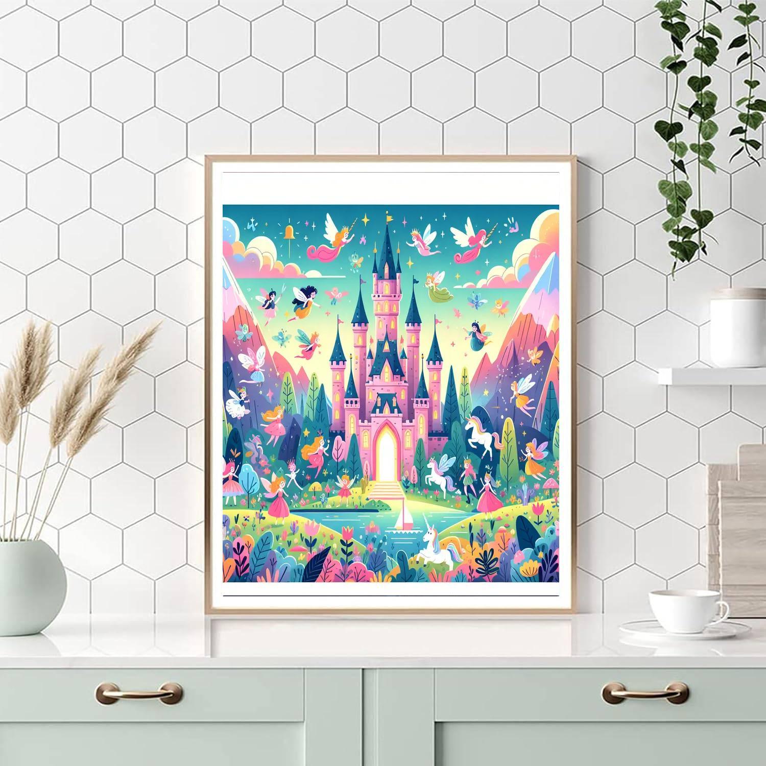 Fanciful Fairytale Realm Painting By Numbers Kit