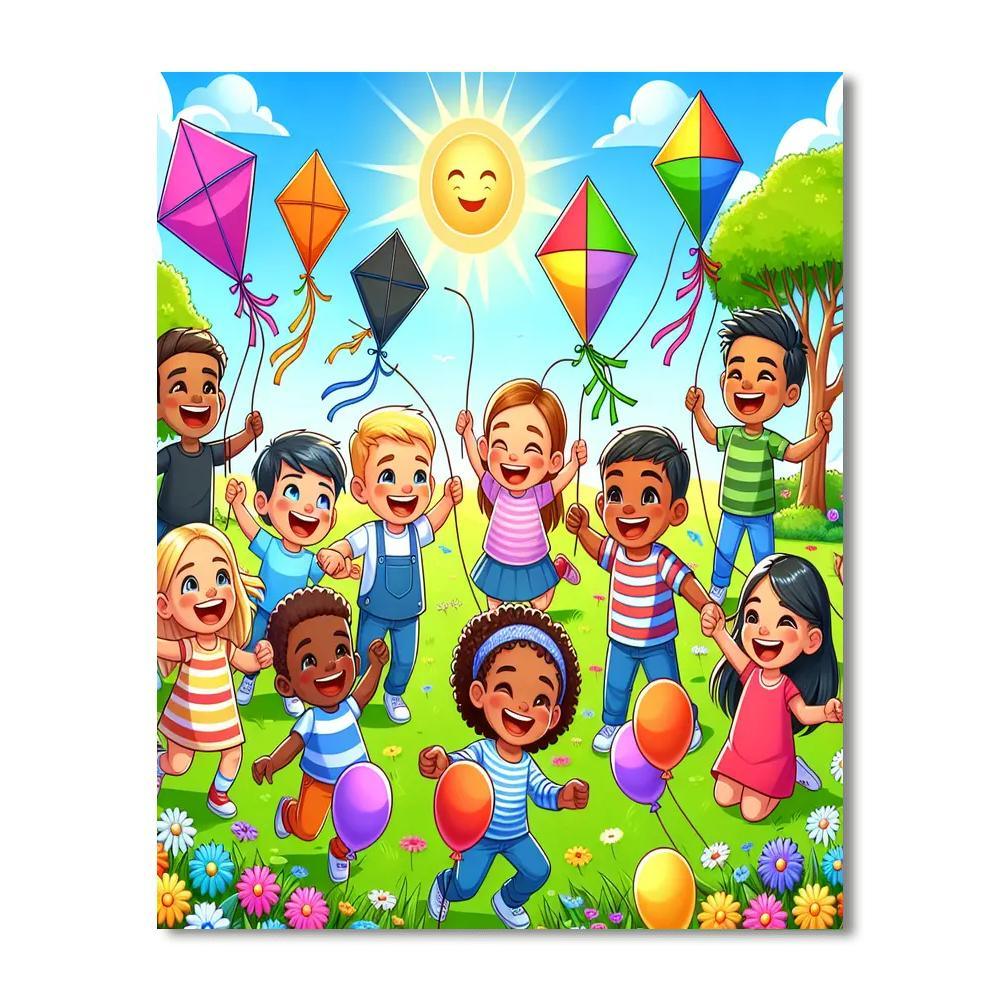 Celebration In The Sky Paint By Color
