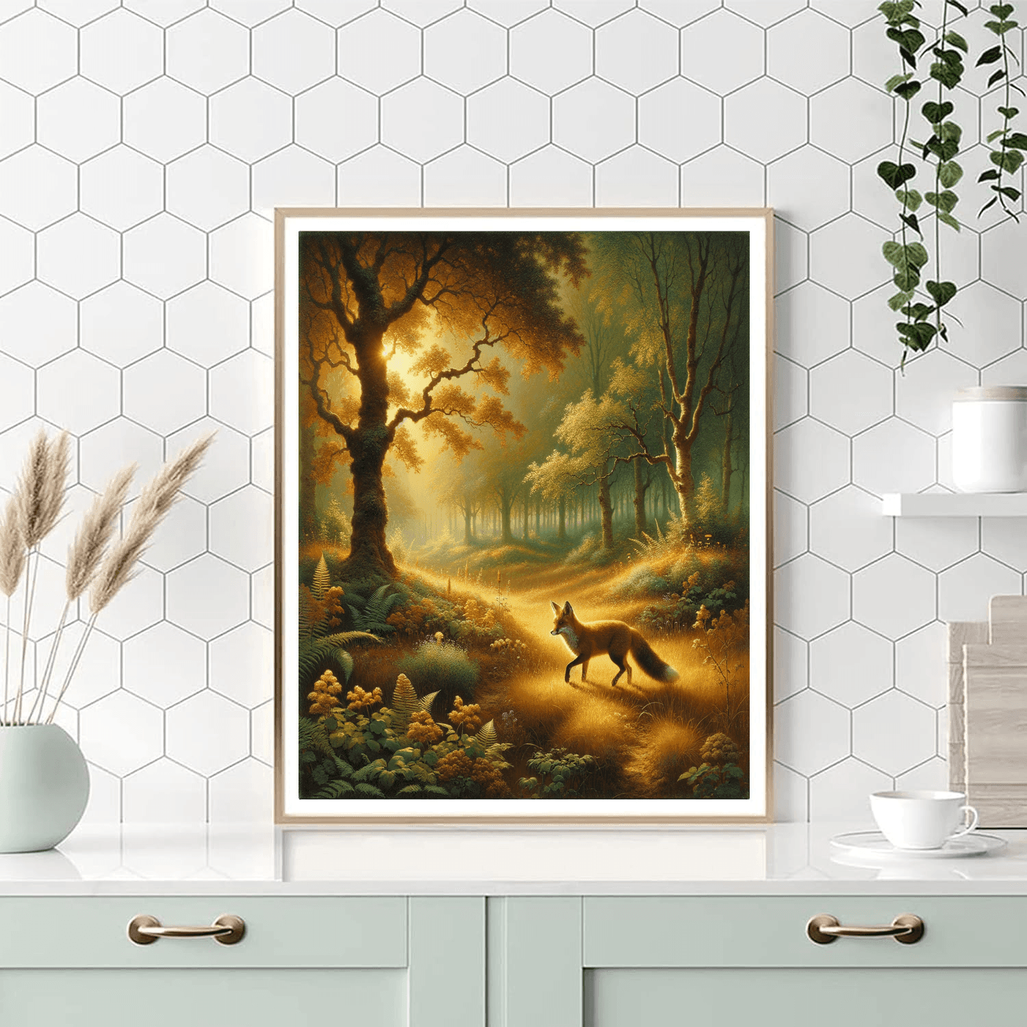 Fox In The Glade Paint By Numbers Kits