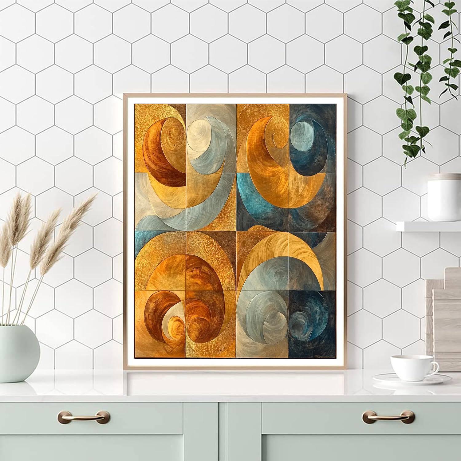 Gustav Klimt Inspired Eternal Flow  DIY Paint By Numbers