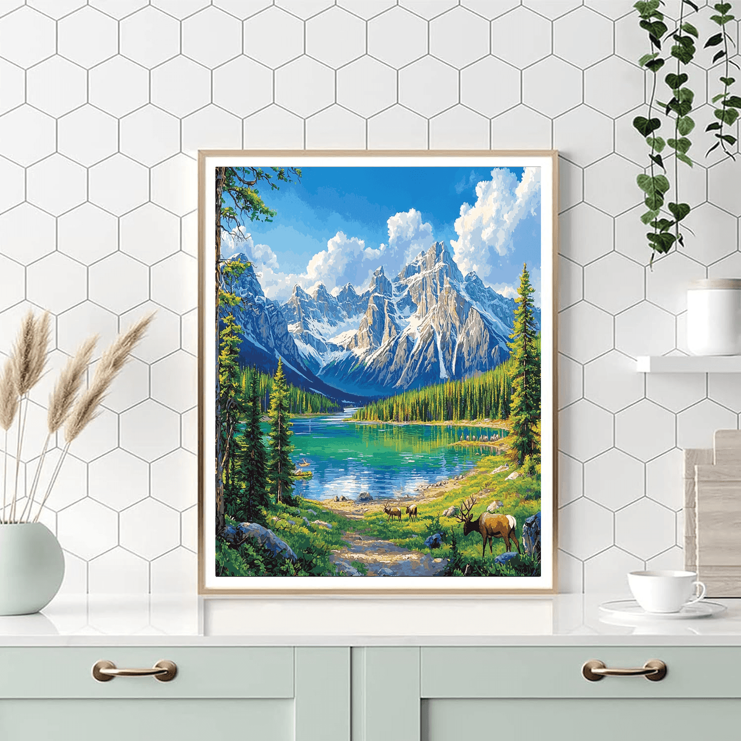 Banff National Park - Alberta Numbered Painting Kits