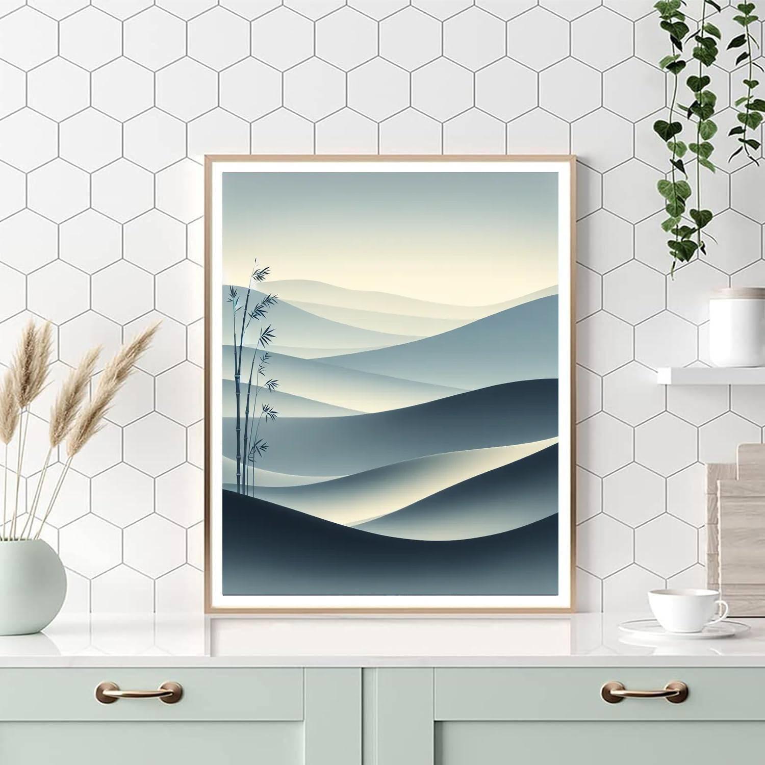 Modern Zen Haven Paint By Number