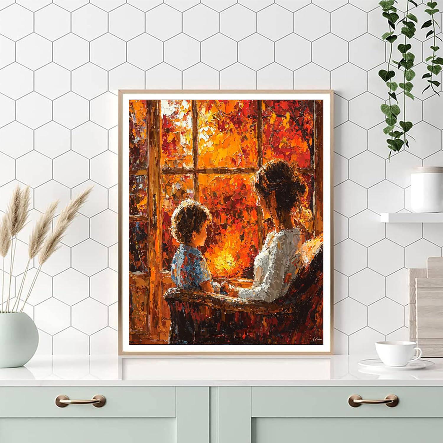 Echoes Of The Hearth Numbered Painting Kits