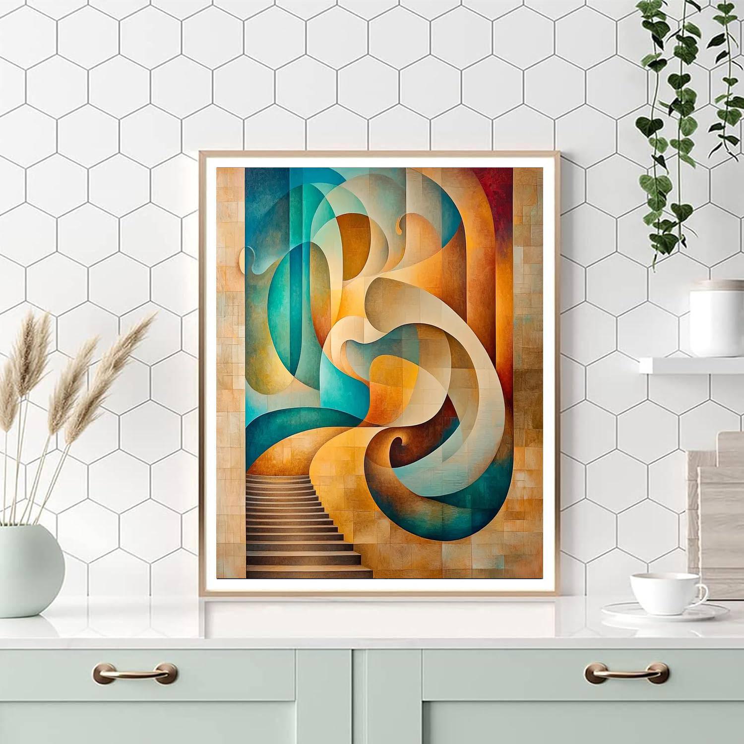 Max Ernst Inspired The Essence Of Solitude  Paint By Numbers