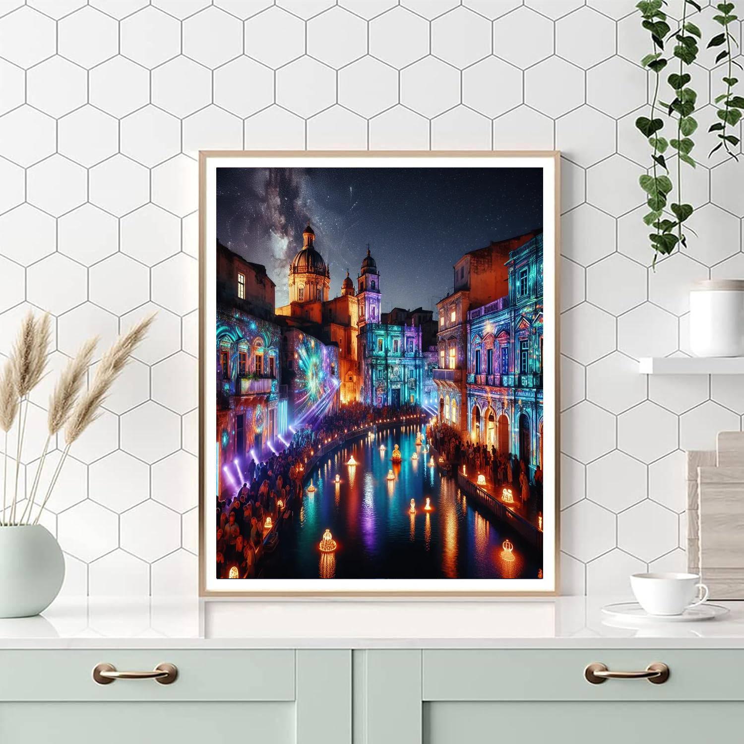 Light Festival Ghent Paint By Numbers