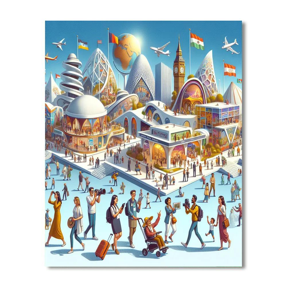 World Expo Painting Number Kit