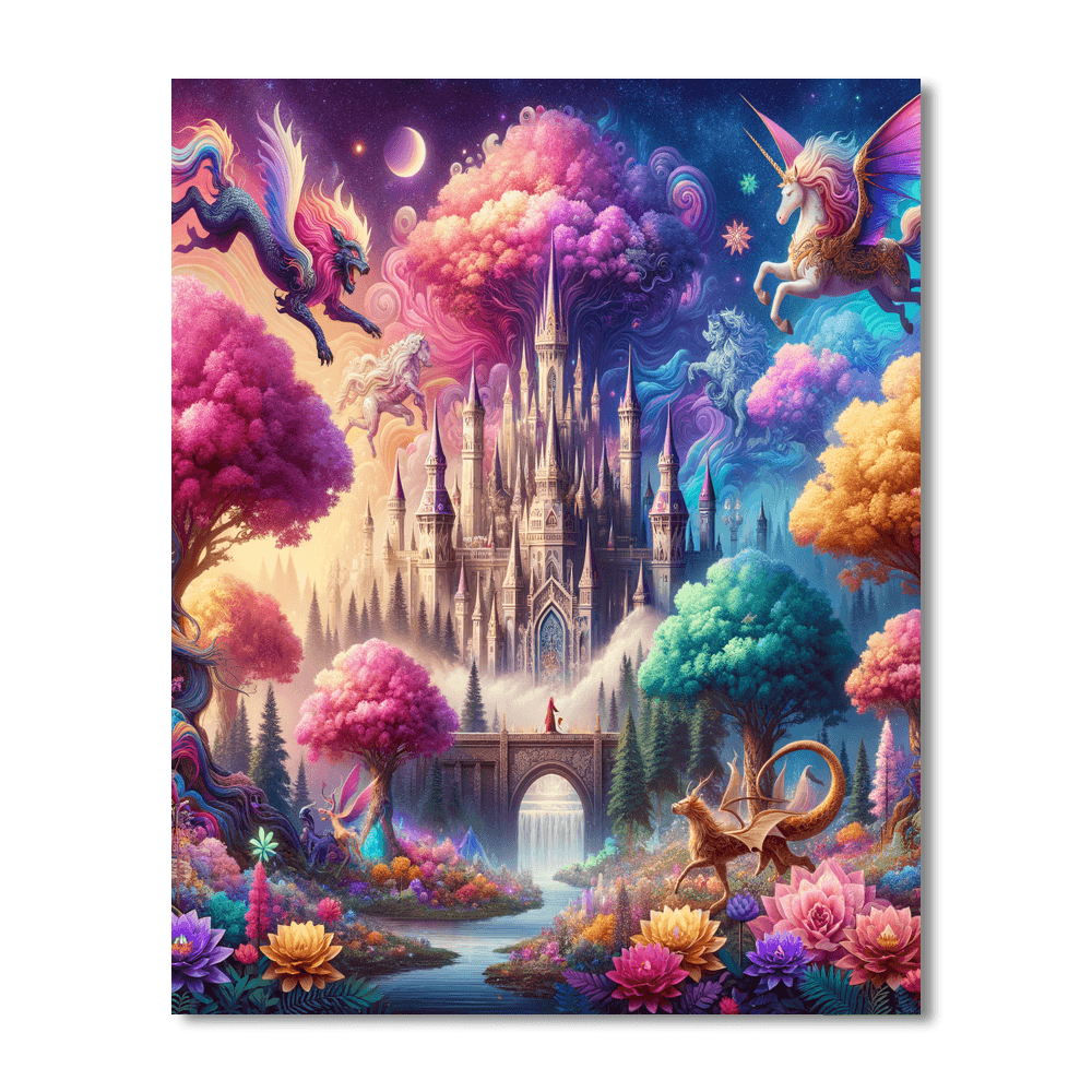 Mystic Dreamscape Numbered Painting Kits
