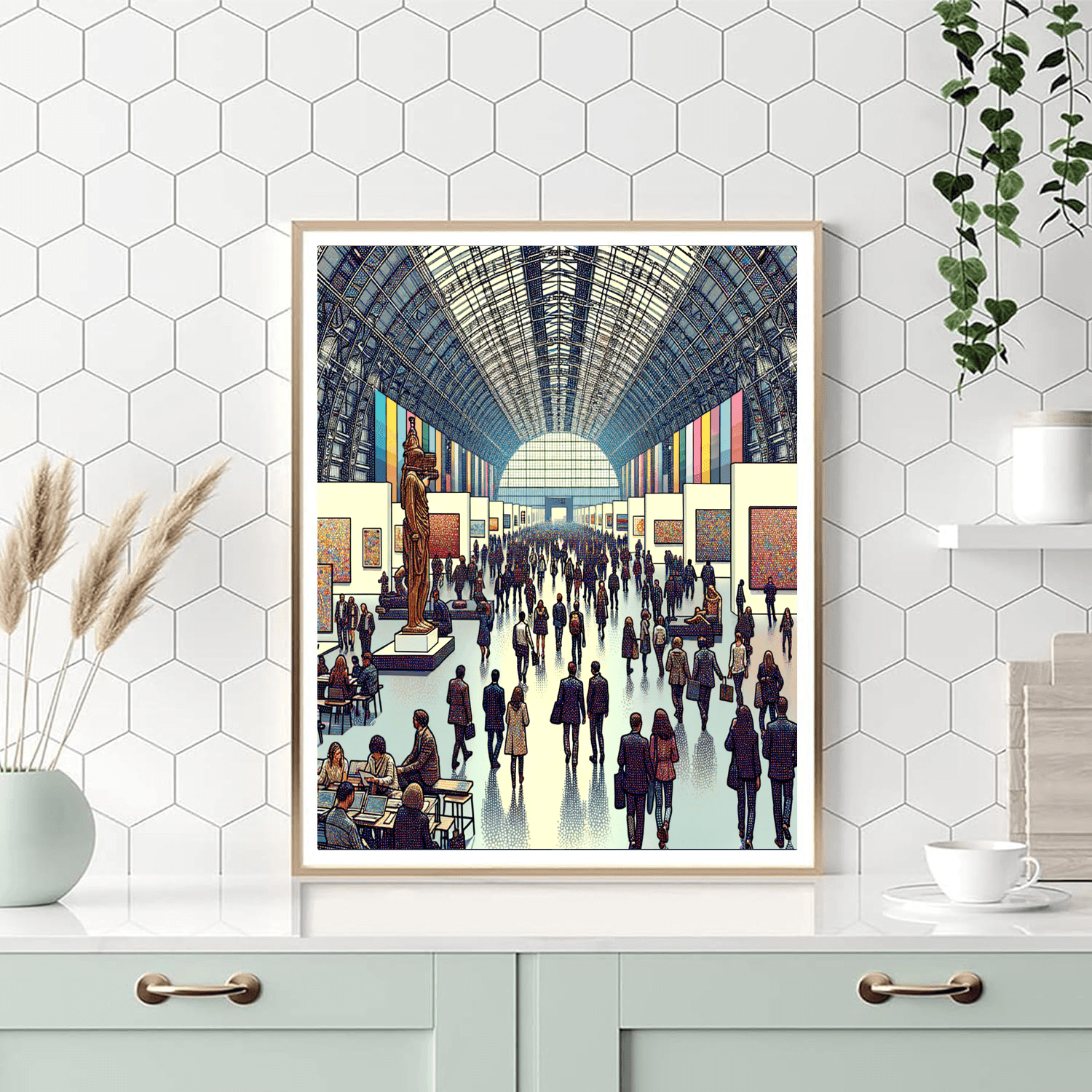 Art Basel - Switzerland DIY Paint By Numbers