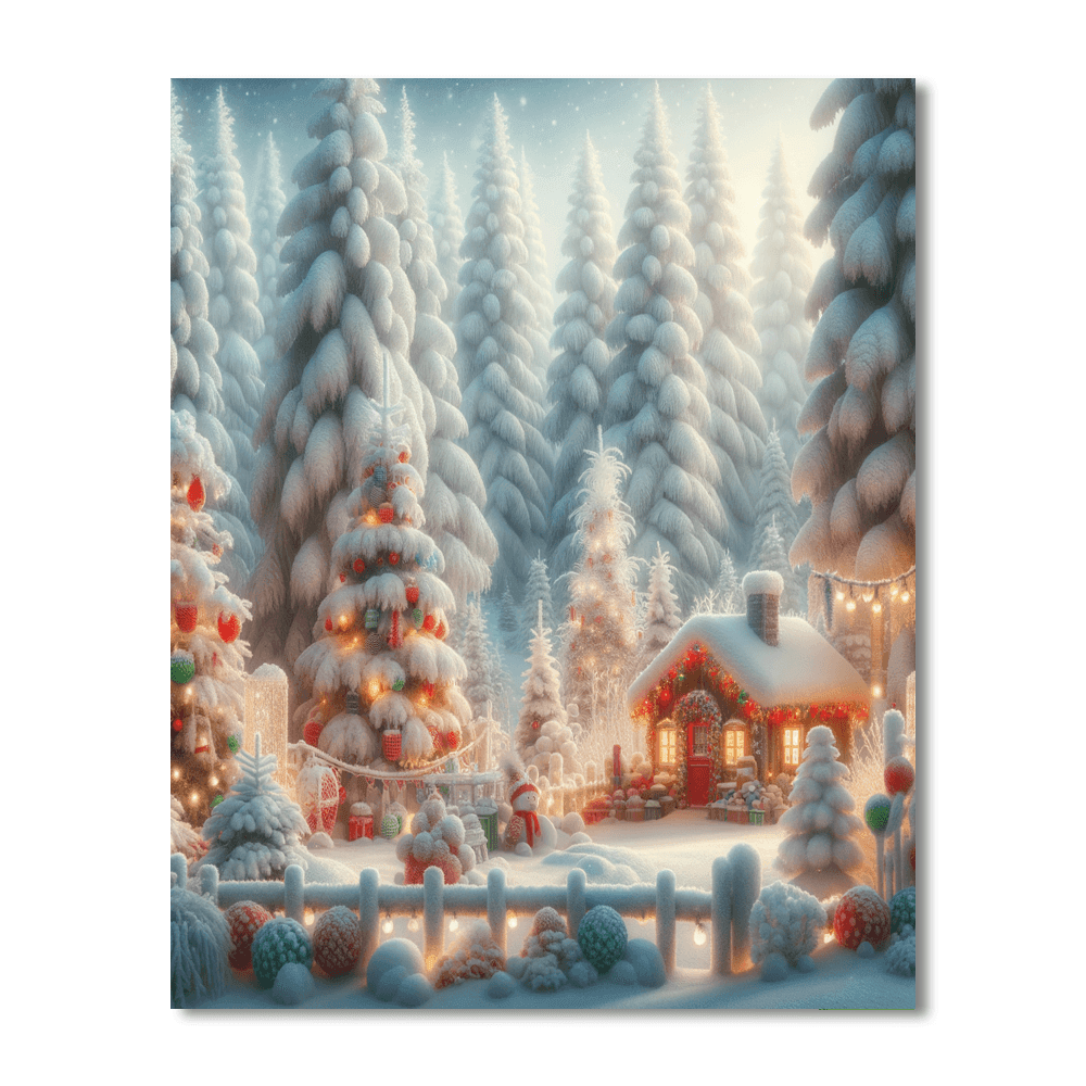 Christmas Joyful Vibes Paint By Number