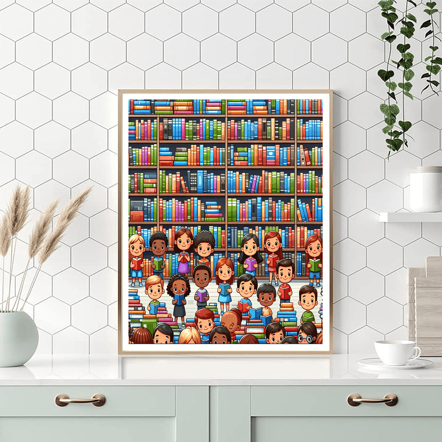 Enlightened Library Escape Paint By Numbers Kits