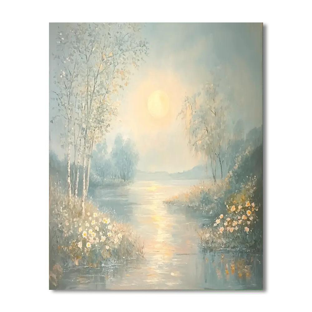 Renoir Inspired Ethereal Moments  Number Painting