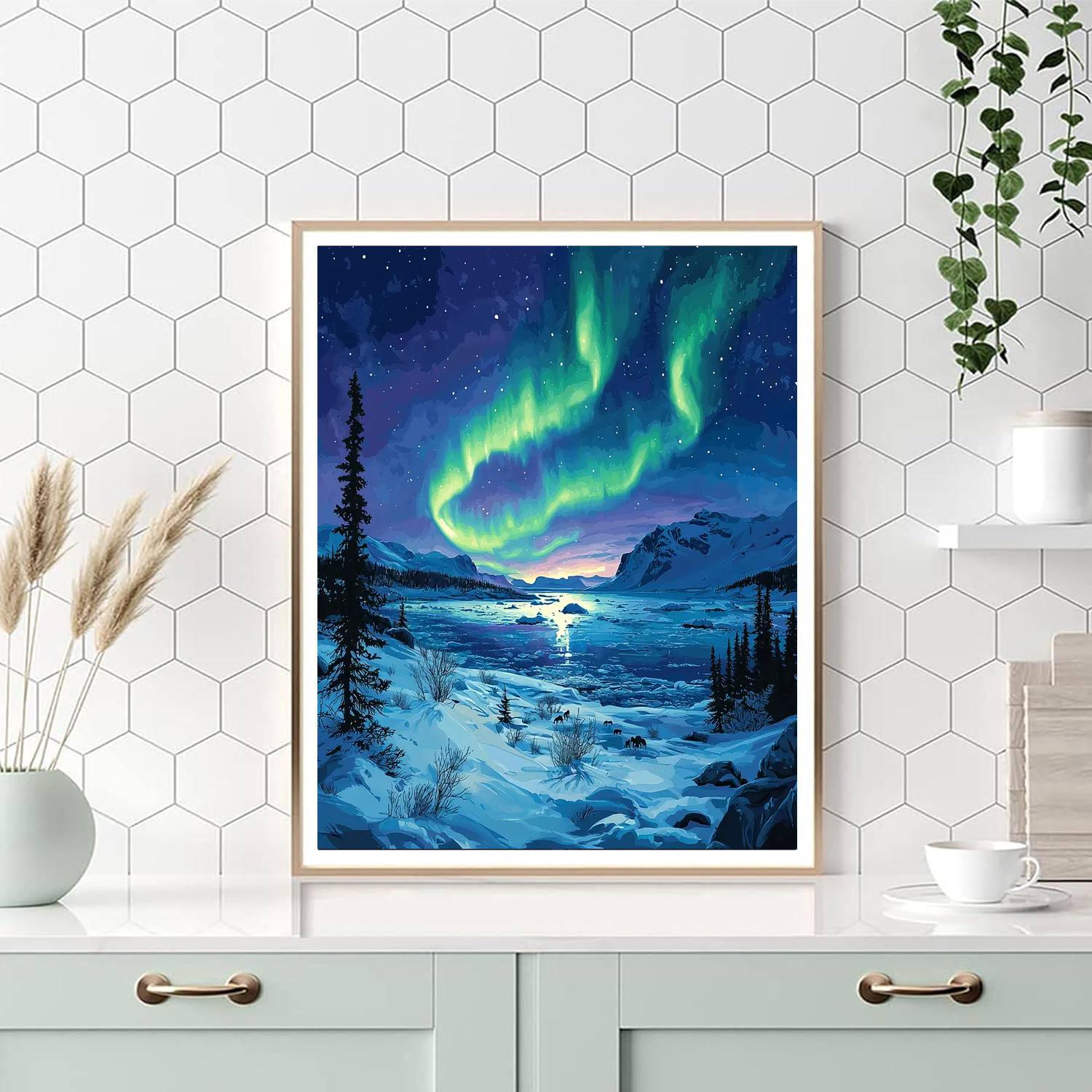The Arctic Circle Numbered Painting Kits