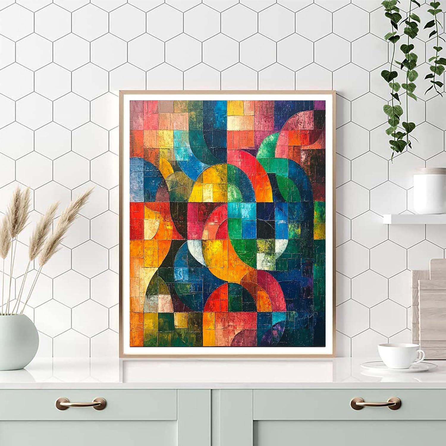 Paul Cézanne Inspired Abstract Symphonies  Paint By Numbers Kits