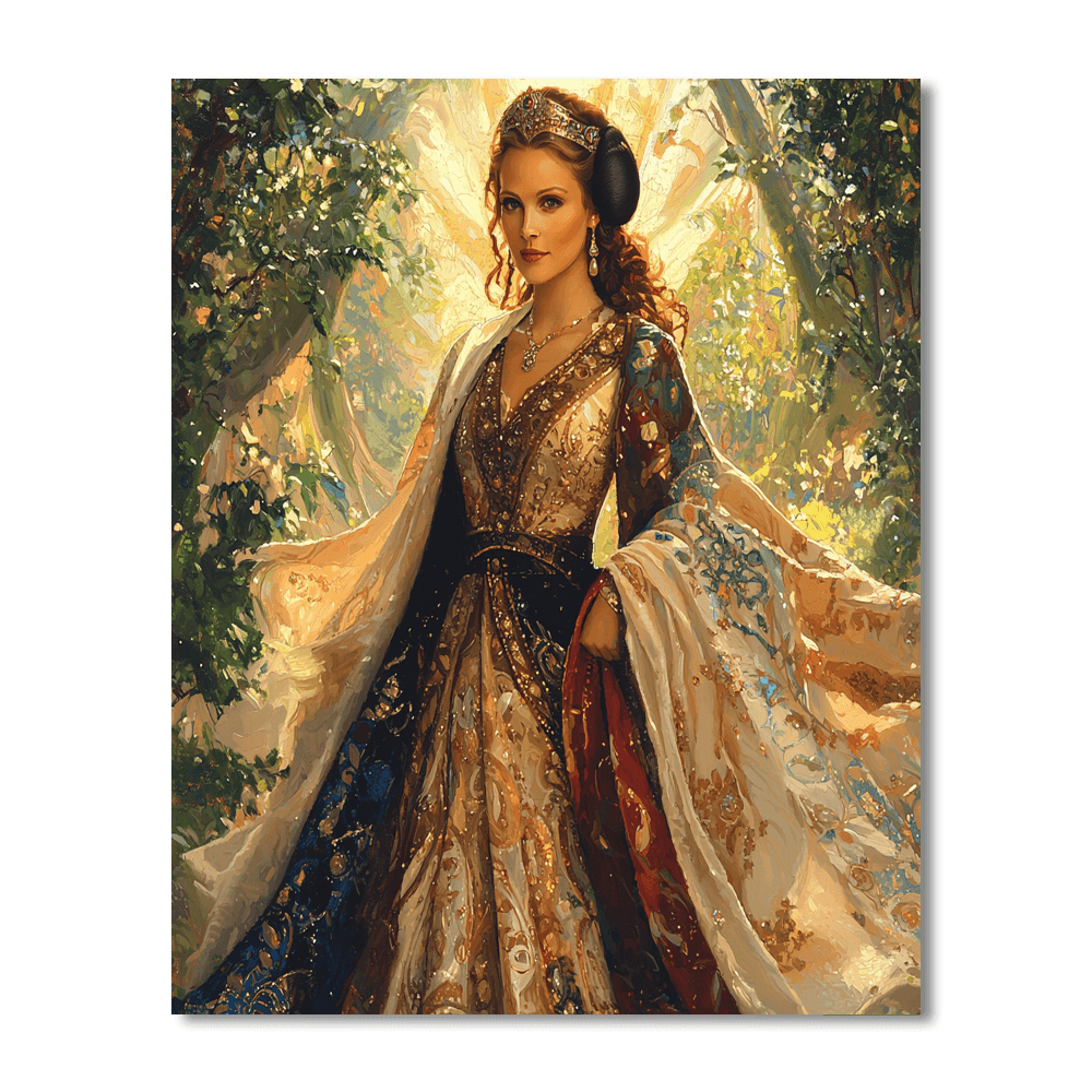 Natalie Portman: The Elegant Transformation From Padmé To Power Numbered Painting Kits