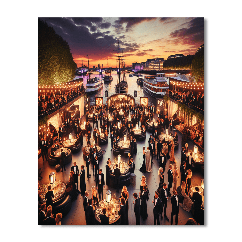 Henley Festival - Henley-on-thames, Uk Paint By Number