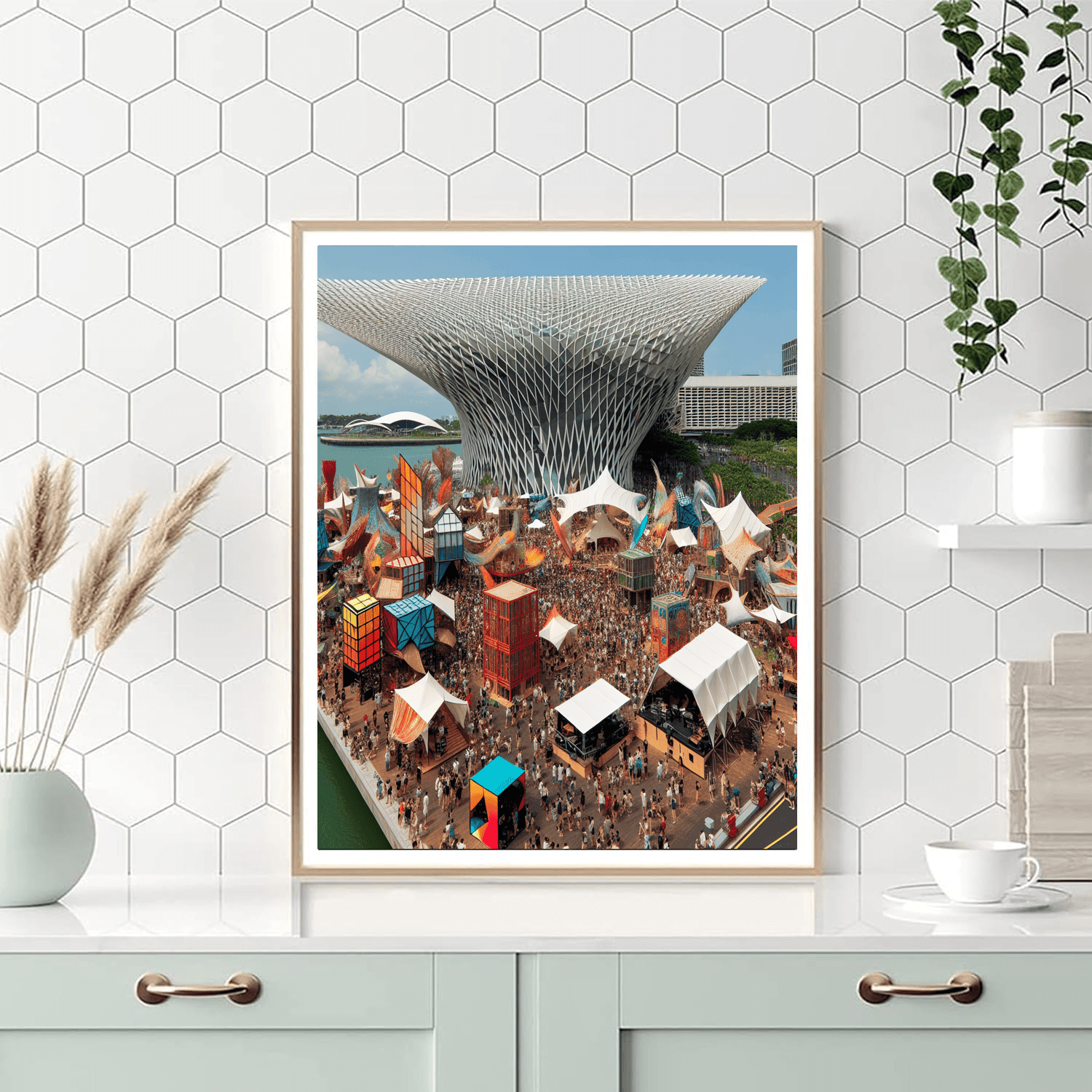 Sydney Festival - Sydney Paint By Numbers Art