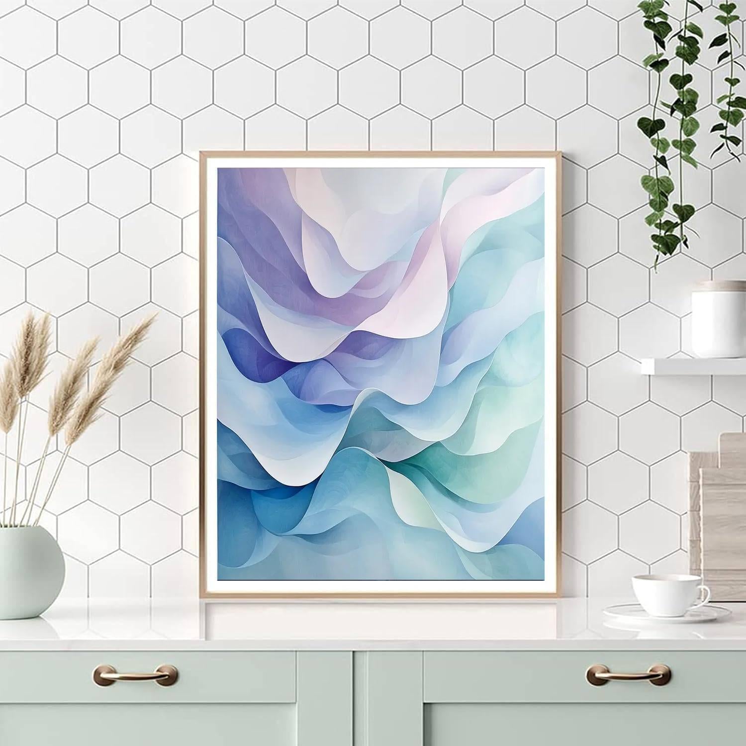 Michelangelo Inspired Aetherial Connections  Paint By Numbers