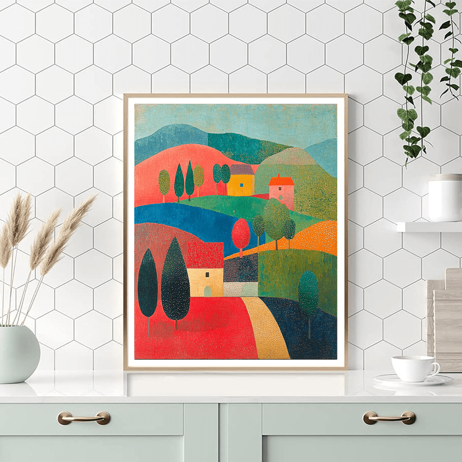 Klee Inspired The Rhythm Of Nature  Painting By Numbers Kit