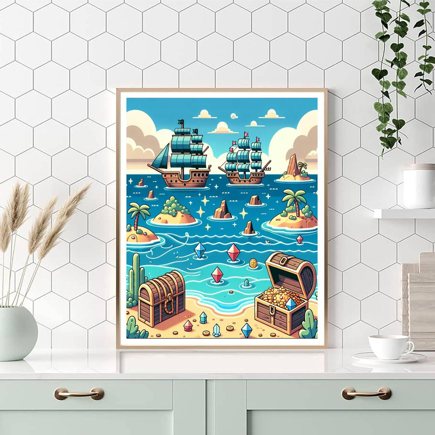 Adventures Of The High Seas Numbered Painting Kits